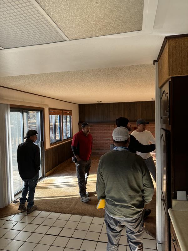 Big Sky: before, walkthrough with the crew, day one